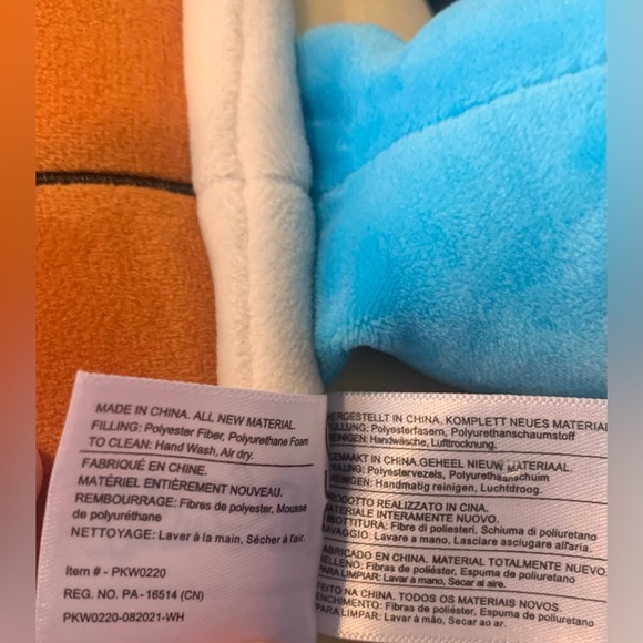 EUC Pokémon Sleeping Plush Squirtle Officially Licensed Pokémon from Jazwares; - Picture 11 of 12